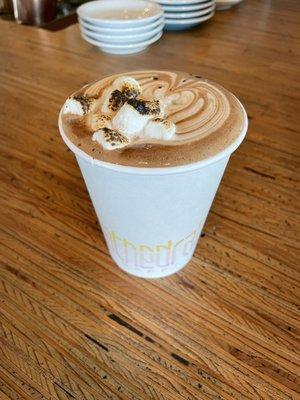 Seasonal s'mores mocha - 12oz nonfat