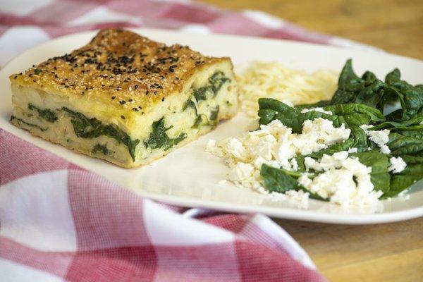 Hearty spinach and feta borek