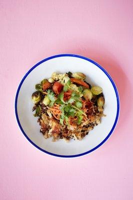 Roasted Chicken Grain Bowl