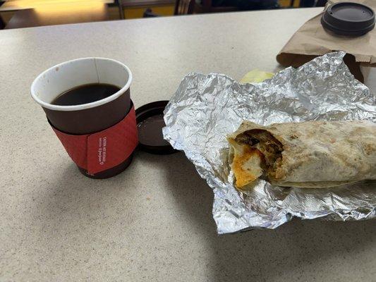 Breakfast burrito