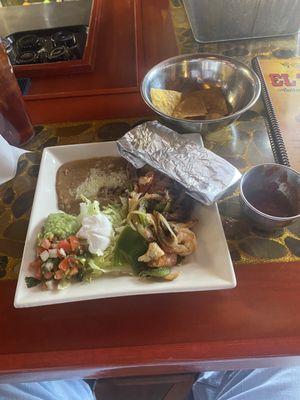 Texas Fajitas (lunch)