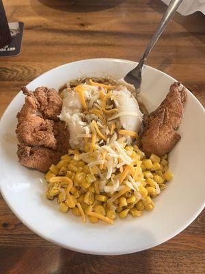 Mashed potato bowl