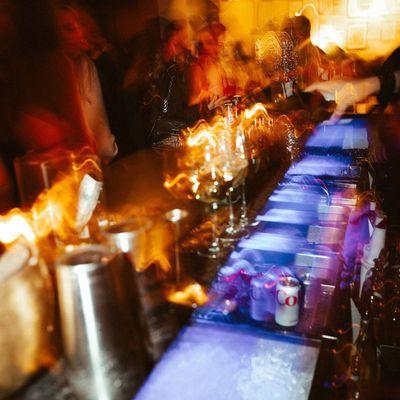 A look behind the bar at Wallflower