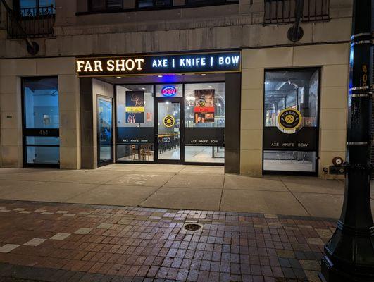 Far Shot Syracuse Downtown S Warren Location