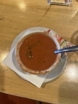 Tomato basil soup