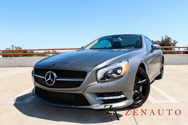 2013 Mercedes Benz SL550 Roadster Matte Gray