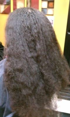 Brazilian Blowout before