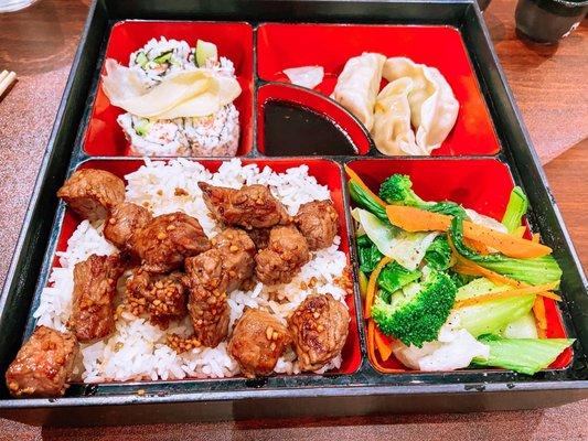 Steak Teriyaki bento box