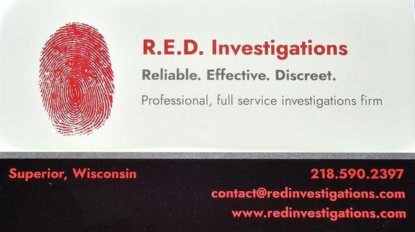 RED Investigations