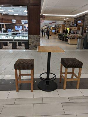 Table and stools