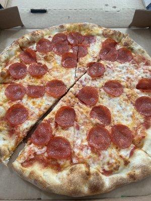 Pepperoni pizza