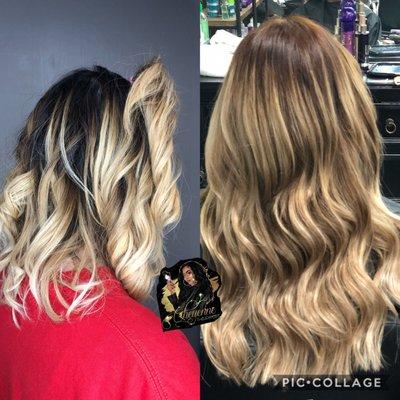 Tape in extensions  Color