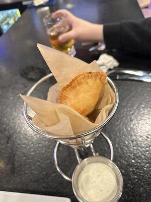 Buff chicken empanadas