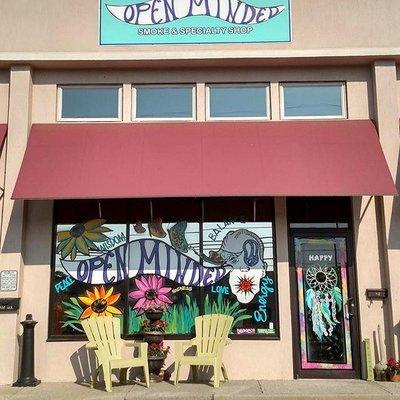 Open Minded Smoke & Specialty Shop is a community based specialty shop and we support local artisans!