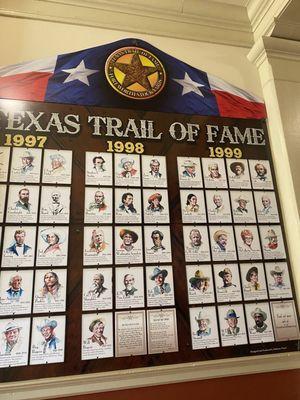 Texas trail of fame