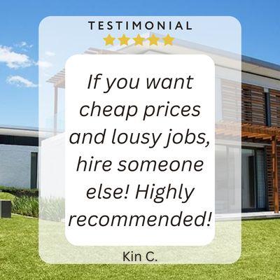 Complete your project on time, on budget, and with high quality. 17 Yrs Exp. Thank you to all our happy customers leaving reviews!