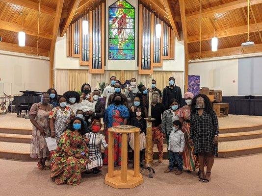 We love celebrating with our families! Baptisms are always a highlight at Good Shepherd Lutheran Church