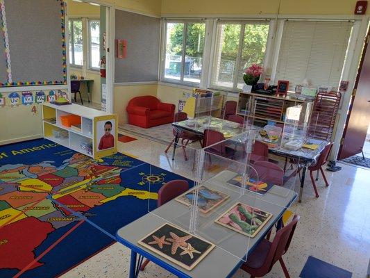 Safe, bright, well ventilated classrooms!