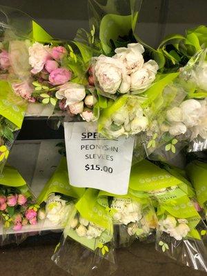 The prices of flowers depends on the wholesalers.