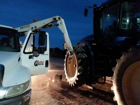 On-site tractor repair in Wiggins, CO.