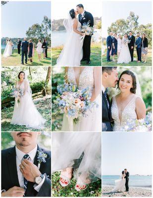 Intimate wedding photography by Tammie Gilchrist Photography, Mendocino Ca