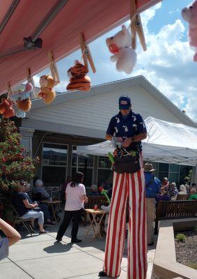 Bringing the Carnival to our residents living in our Memory Care Neighborhood