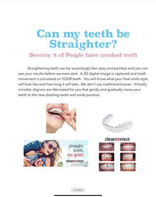 Can my teeth be straighter?