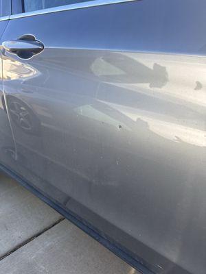 Door ding and scratches