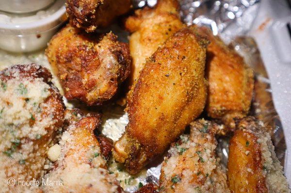 Lemon Pepper & Garlic Parmesan Wings