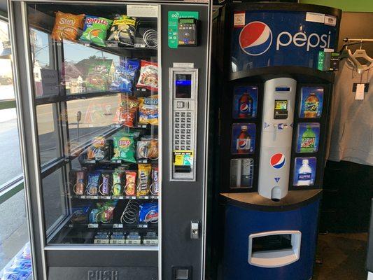 Snack & soda vending for $