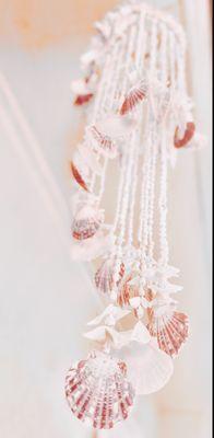 LOVE! Bought the small natural colored sea shell wind chime here over a year ago for moi garden, it's so fabulous.