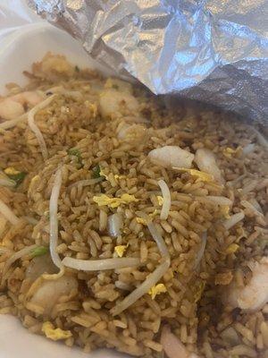 Shrimp fried rice