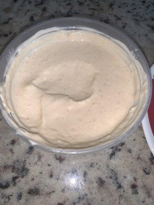 Garlic lime aioli