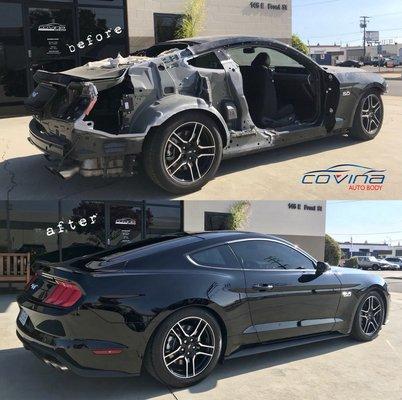 '18 Ford Mustang, collision repair completed to pre-loss condition!