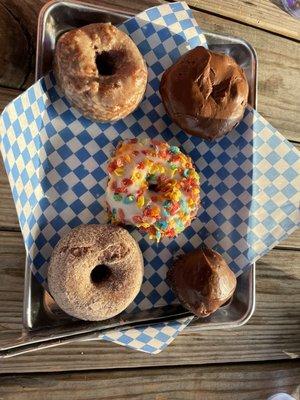 Donuts --yes, we friend all of them!