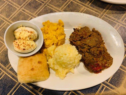 Meatloaf plate