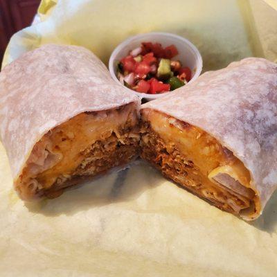 Chorizo burrito