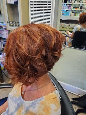 Stunning Lovely Hair! Copper is beautiful.