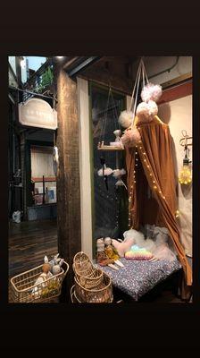 Handmade dolls, light-up pillows and music boxes