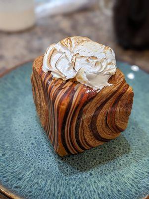 Pumpkin Croissant Cube with Toasted Marshmallow topping (which was lightly spiced and oh so good).