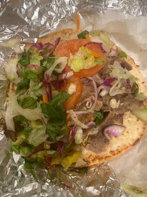 Lamb Gyro Sandwich