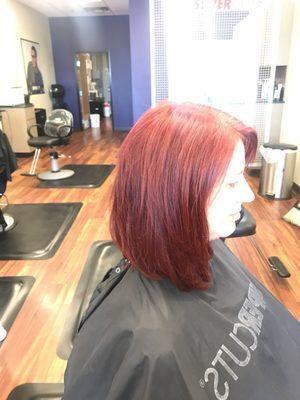 Quality Paul Mitchell Color and Haircuts by Advanced Stylists who receive ongoing training.