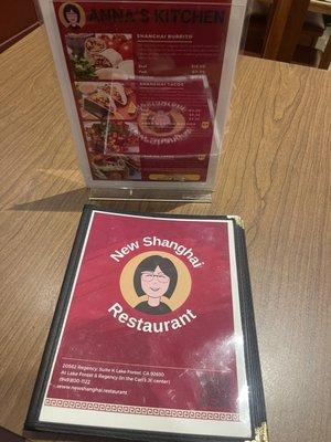 Annas Kitchen inside New Shanghai Restaurant