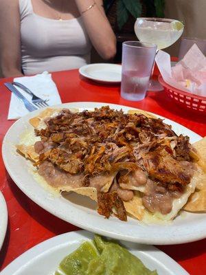 Carnitas nachos