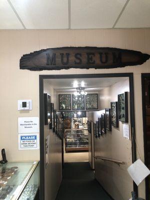 Entrance to free museum portion of the facility