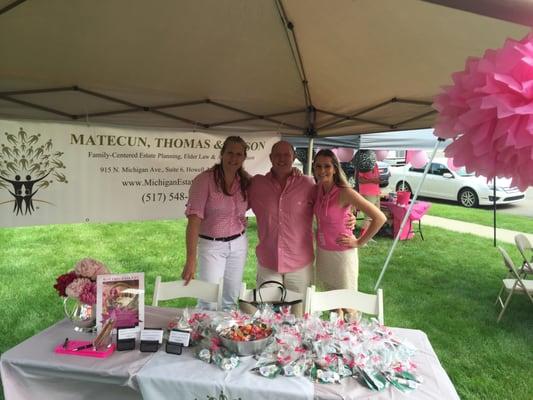 Howell Pink Party - Fund-raiser that we participated in for breast cancer research.