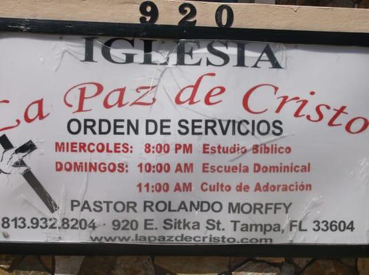 Iglesia La Paz De Cristo