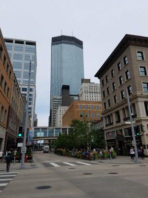 In the heart of Downtown Minneapolis.