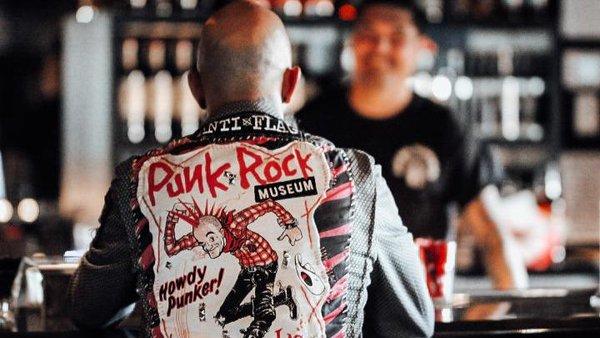 The Triple Down is located inside The Punk Rock Museum.