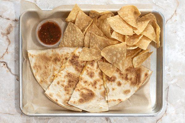 Grom cheese quesadilla